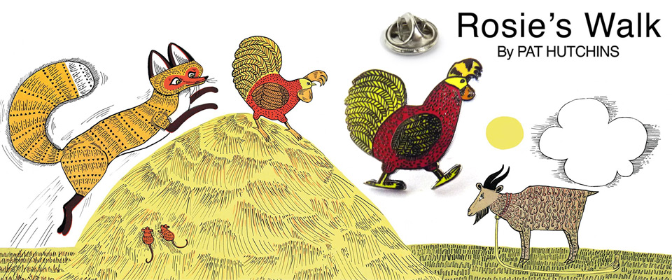 custom enamel chicken pins