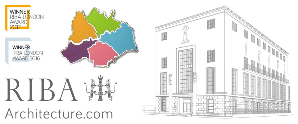 premium enamel badges custom made for RIBA architects